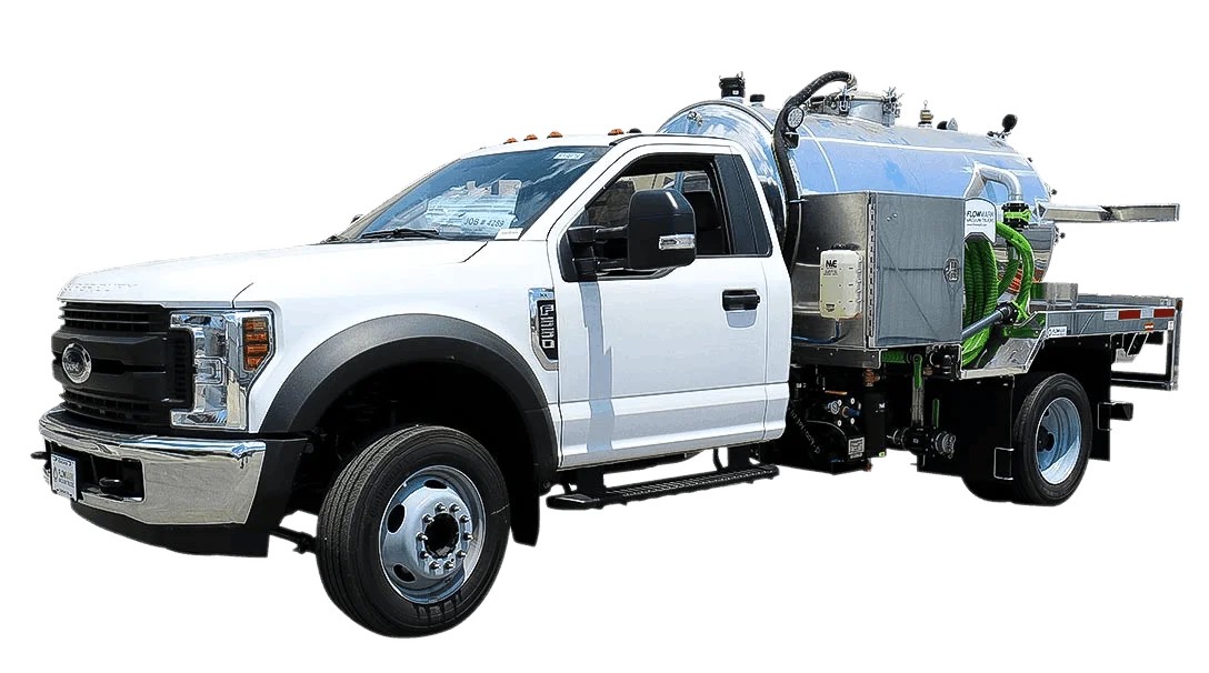 Portable Toilet Cleaning Truck